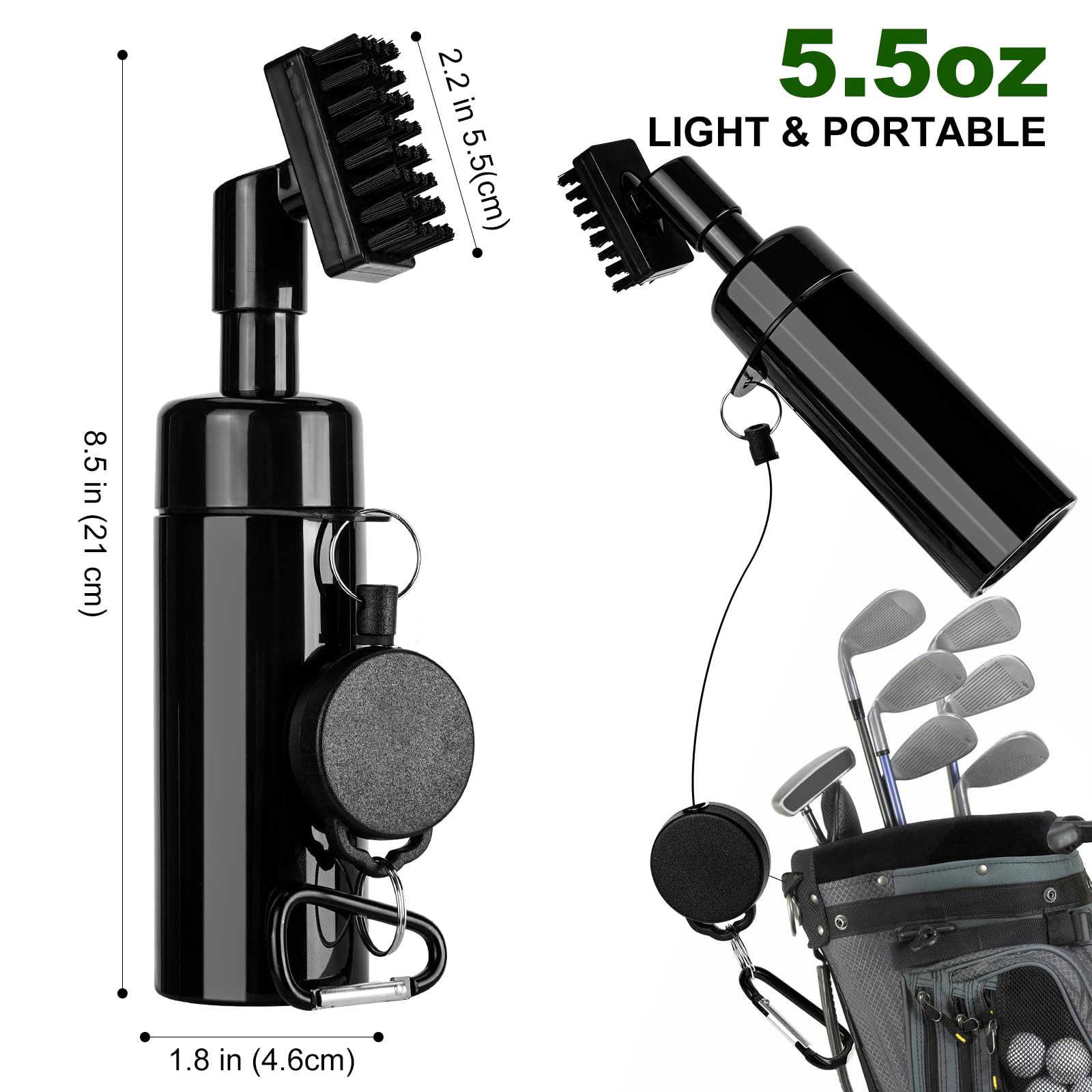 Golf Equipment Indoor - Golf Club Head Cleaning Brush, For