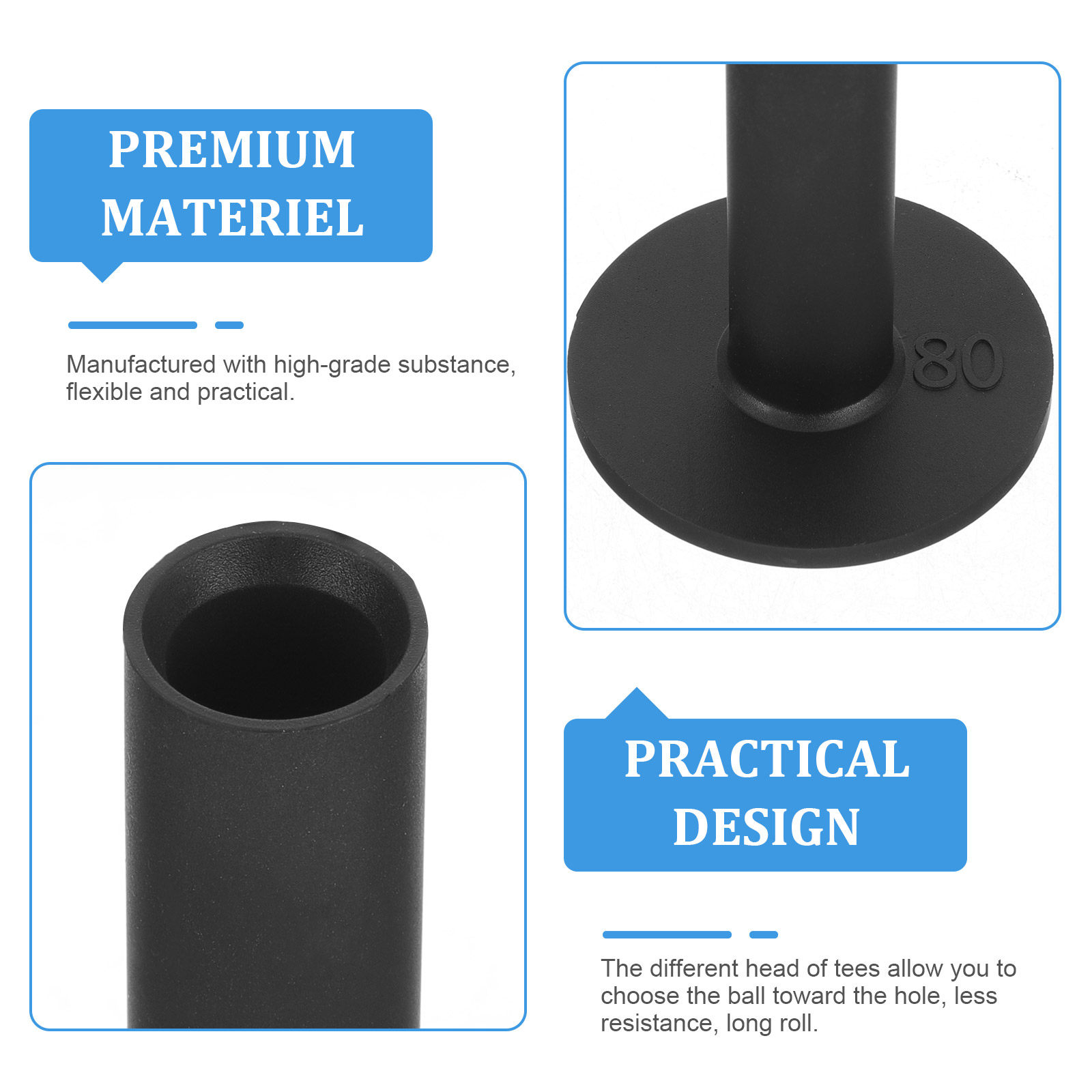 5Pcs Golf Tees Holder Set Ligh - Golf Equipment Indoor 评论和价格