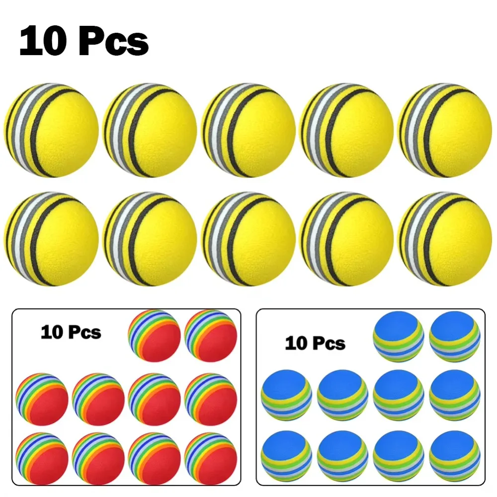 10Pcs 35mm Golf Practice Foam  - Golf Equipment Indoor 评论和价格