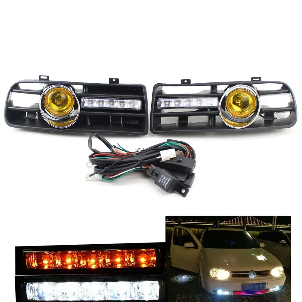1 Pair Car Front Bumper Headli - Golf Equipment And Accessories 评论和价格