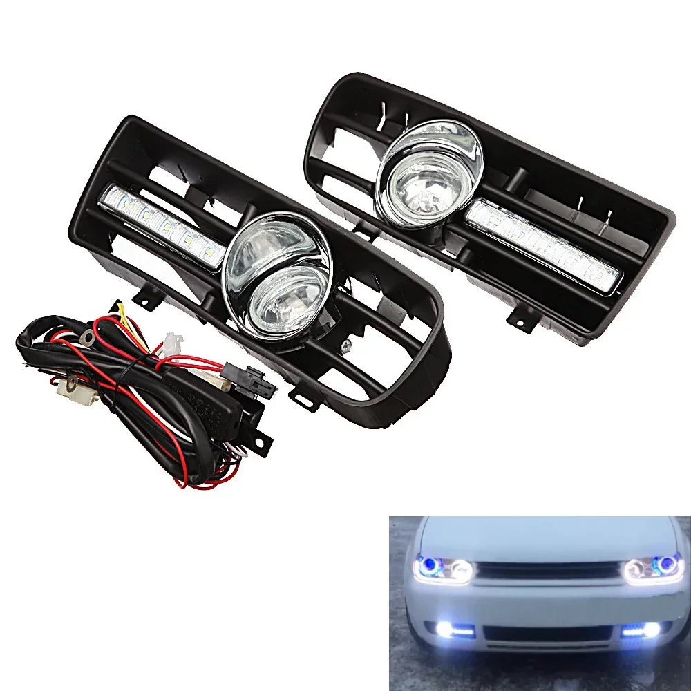 1 Pair Car Front Bumper Headli - Golf Equipment And Accessories 评论和价格