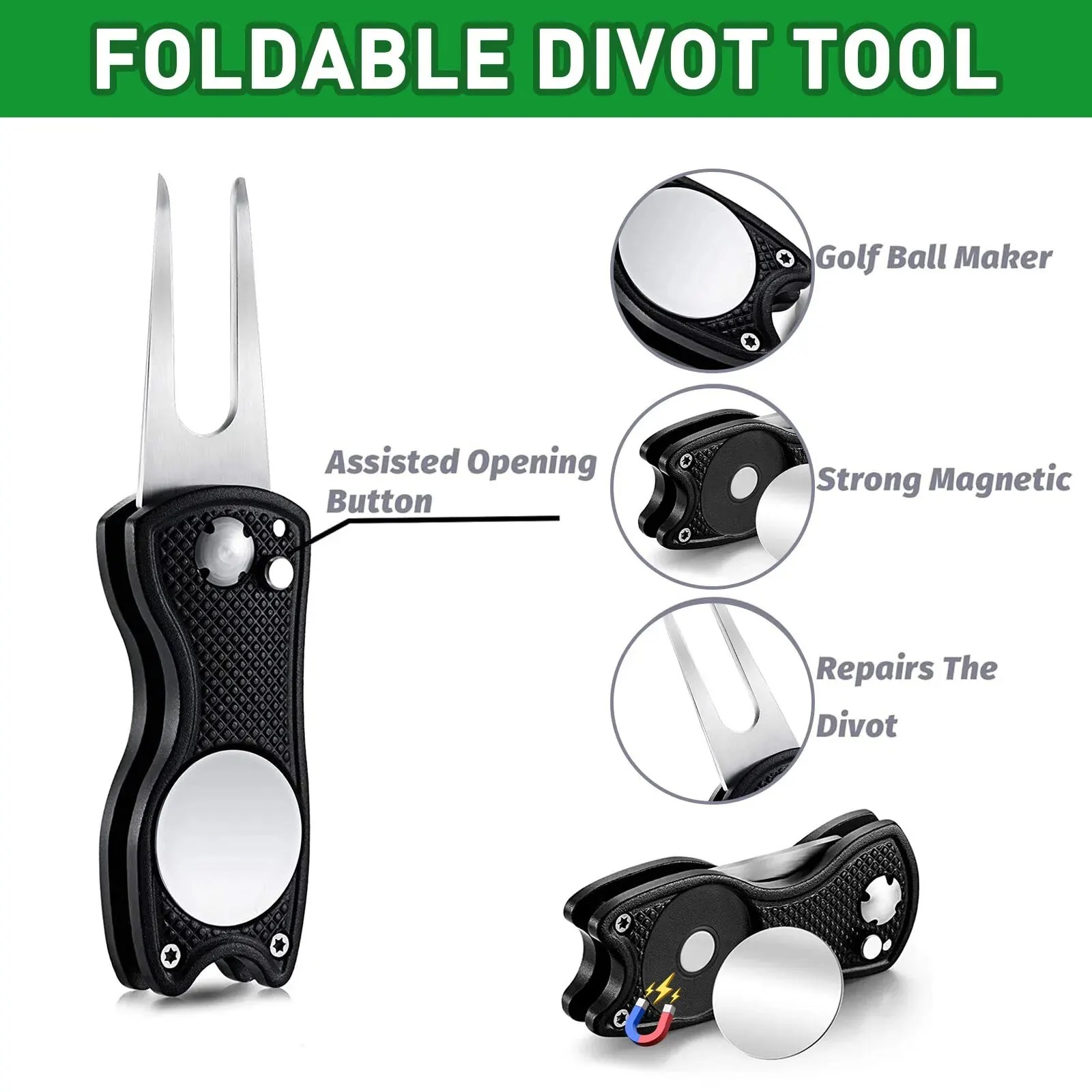 Golf Club Brush and Towel Clea - Golf Equipment Indoor 评论和价格