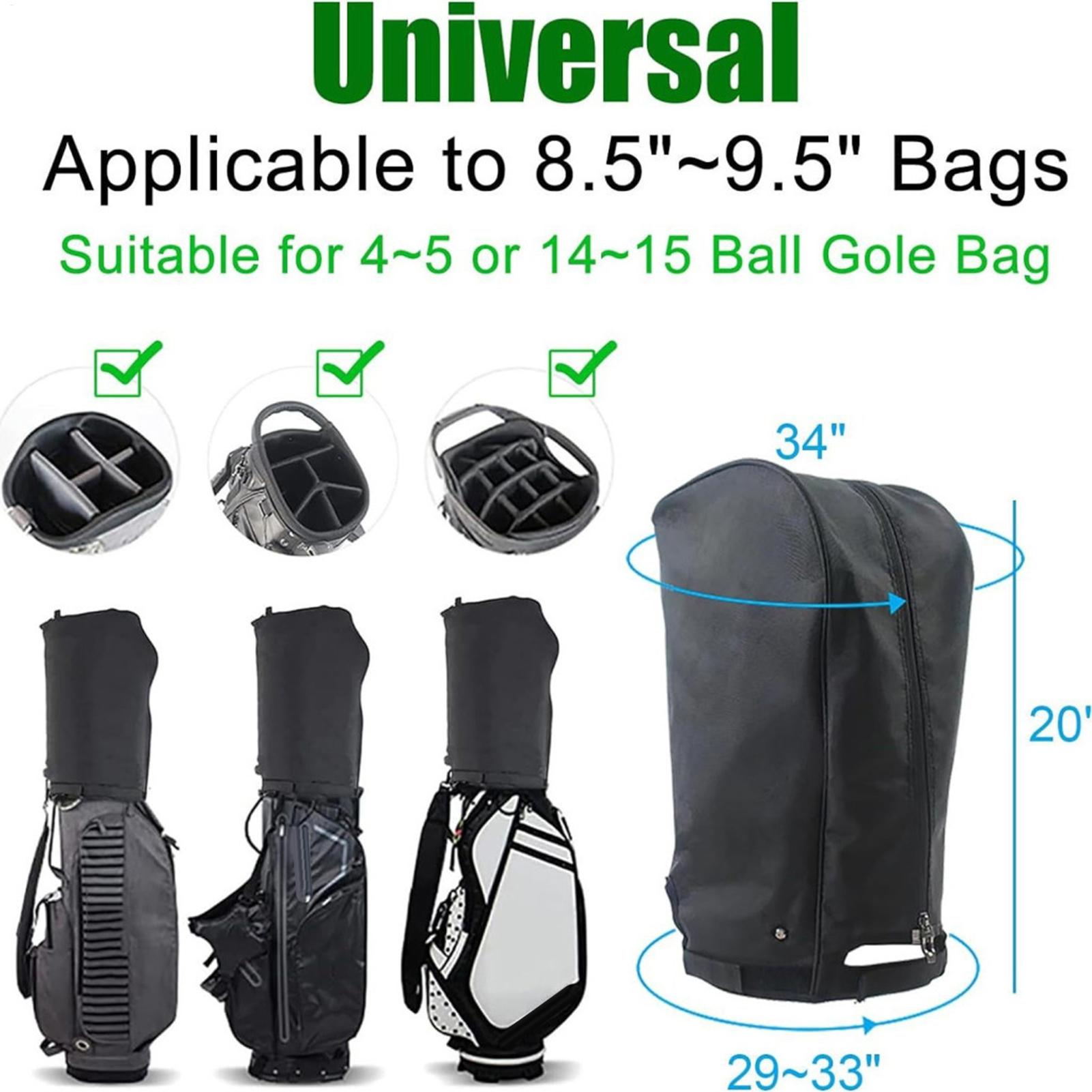 Dustproof Golf Bag Cover Hood  - Golf Equipment Stores 评论和价格