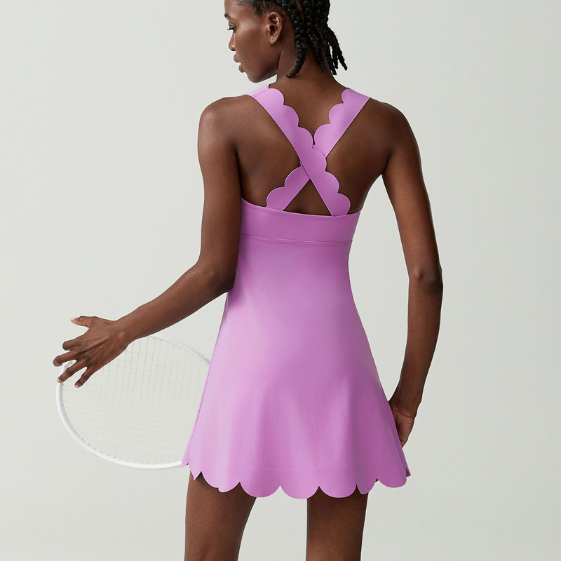 Women Tennis Yoga Dress Solid  - Golf Equipment For Women 评论和价格