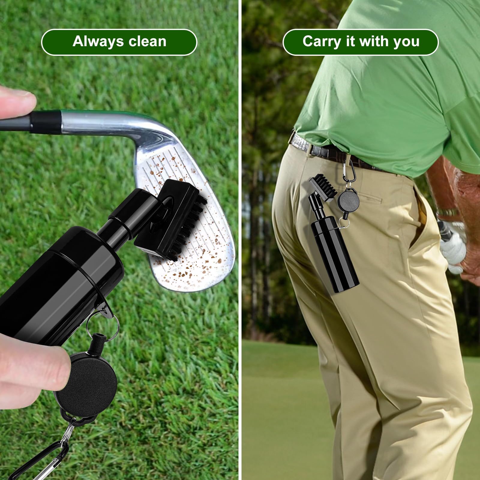 Golf Club Head Cleaning Brush, - Golf Equipment Indoor 评论和价格