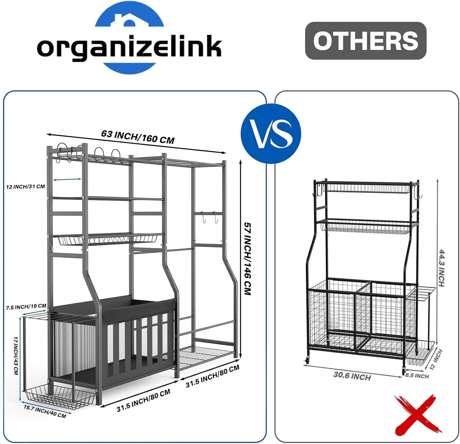 Heavy Duty Garage Sports Equip - Golf Equipment Garage Organizer 评论和价格